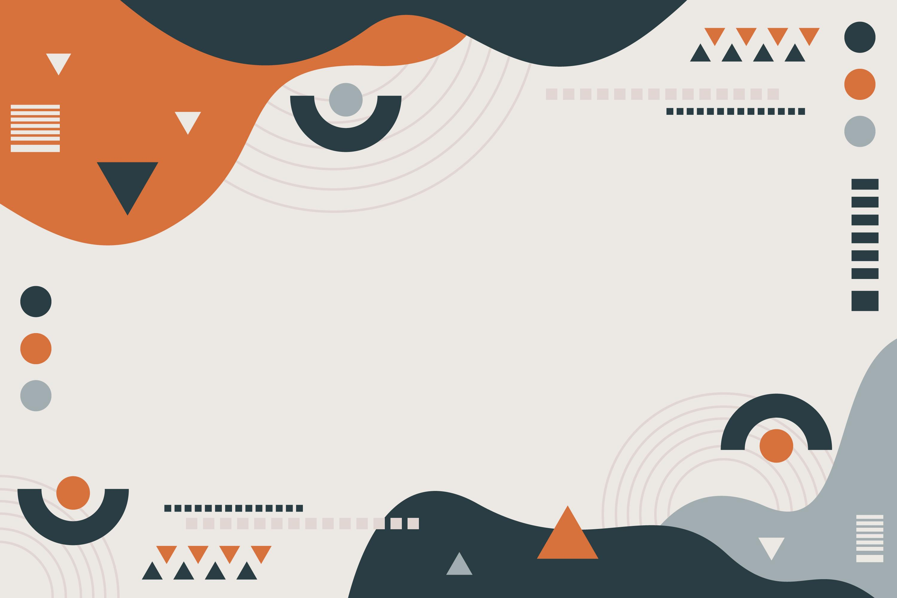 Background for vision section, abstract shapes